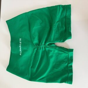 Alphalete Emerald Green Workout Shorts